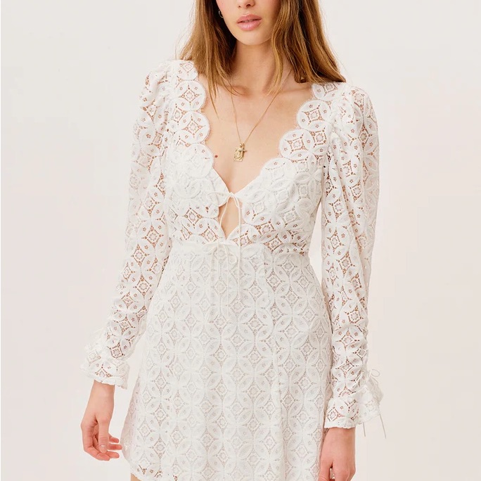 For Love & Lemons Charmaine Mini Dress